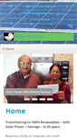 Mobile Screenshot of custompowersolar.com